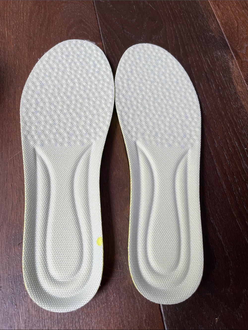Hoka Women's Light Gray and Peach Athletic Running Shoes - Picture 7 of 7